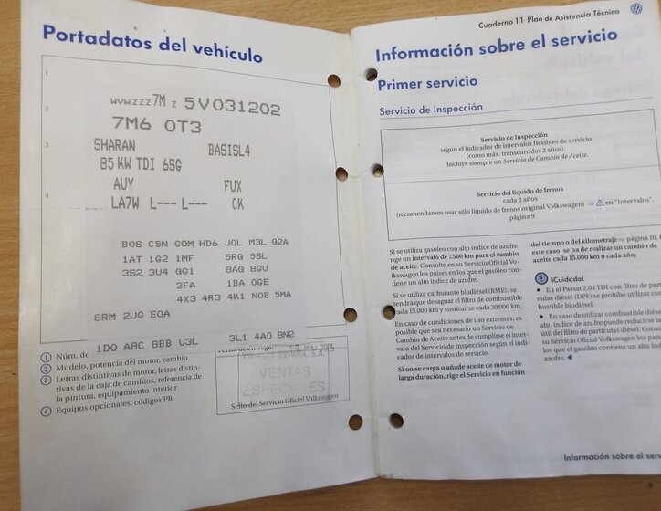 Volkswagen Sharan Kombi 1,9 l 85 kw