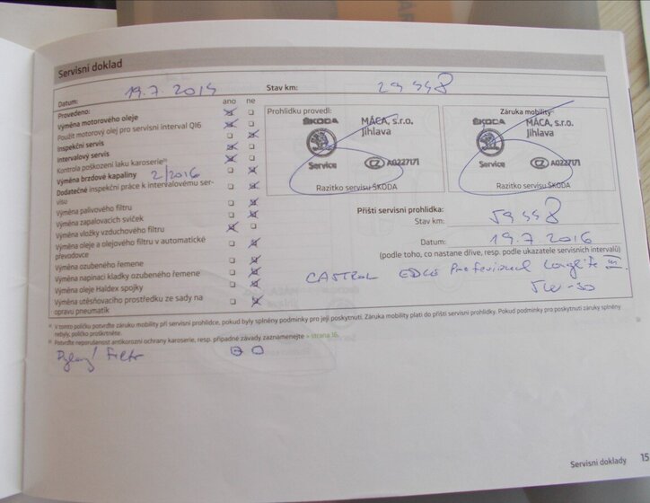 Škoda Rapid Sedan / Limuzína 1,6 l 77 kw