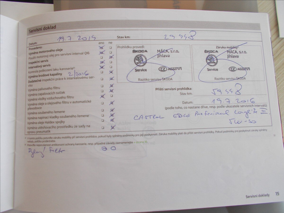 Škoda Rapid Sedan / Limuzína 1,6 l 77 kw