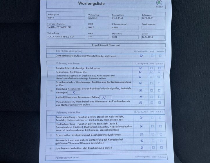 Škoda Scala Hatchback 999,0 85 kw