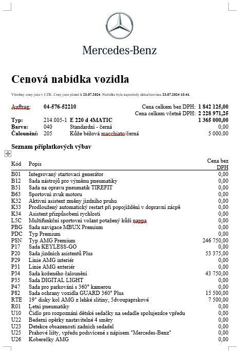 Mercedes-Benz Třídy E