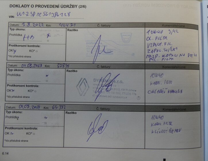 Dacia Logan Kombi 999,0 54 kw