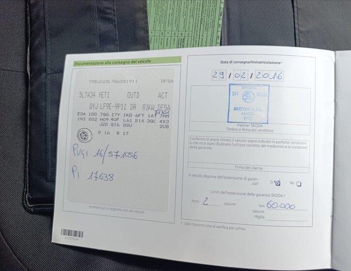 Škoda Yeti SUV / Terénní 2,0 l 81 kw