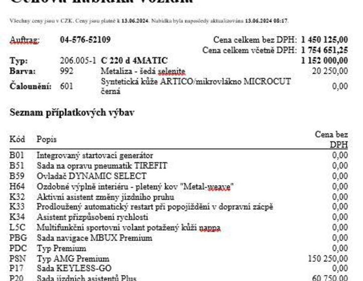 Mercedes-Benz Třídy C 20