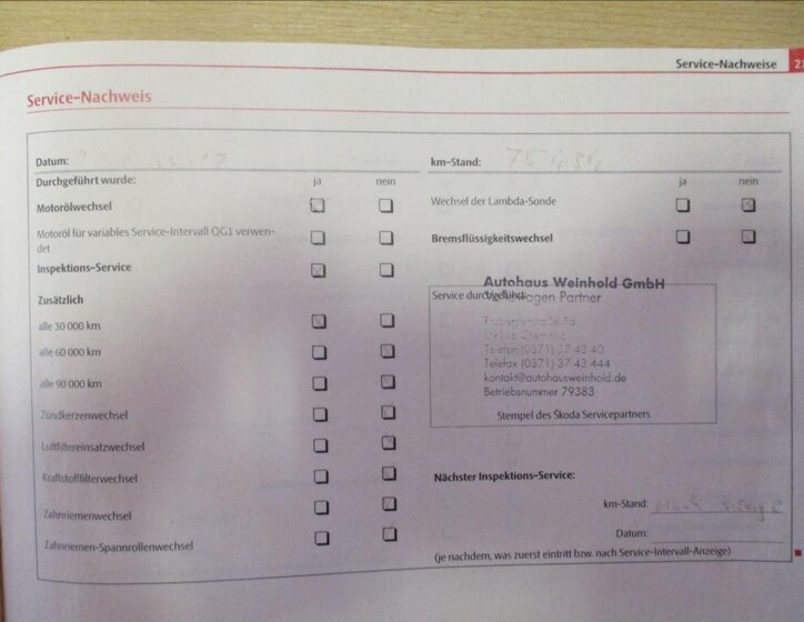 Škoda Fabia Kombi 1,2 l 51 kw