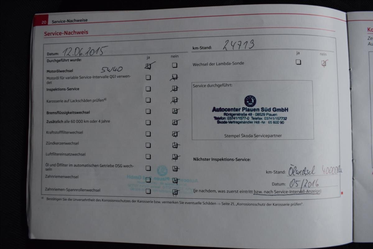 Škoda Superb Kombi 1,8 l 118 kw