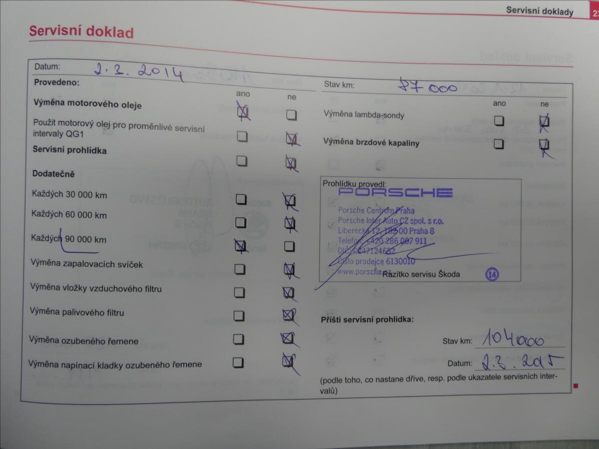 Škoda Octavia Liftback 1,6 l 75 kw