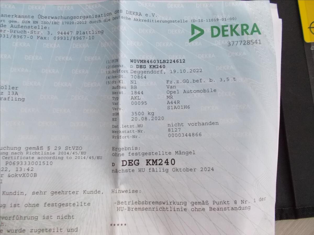 Opel Movano Ostatní 2,3 l 132 kw