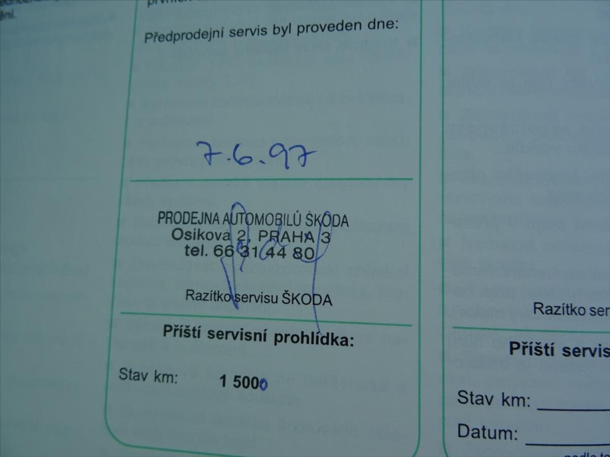 Škoda Felicia Hatchback 1,6 l 55 kw