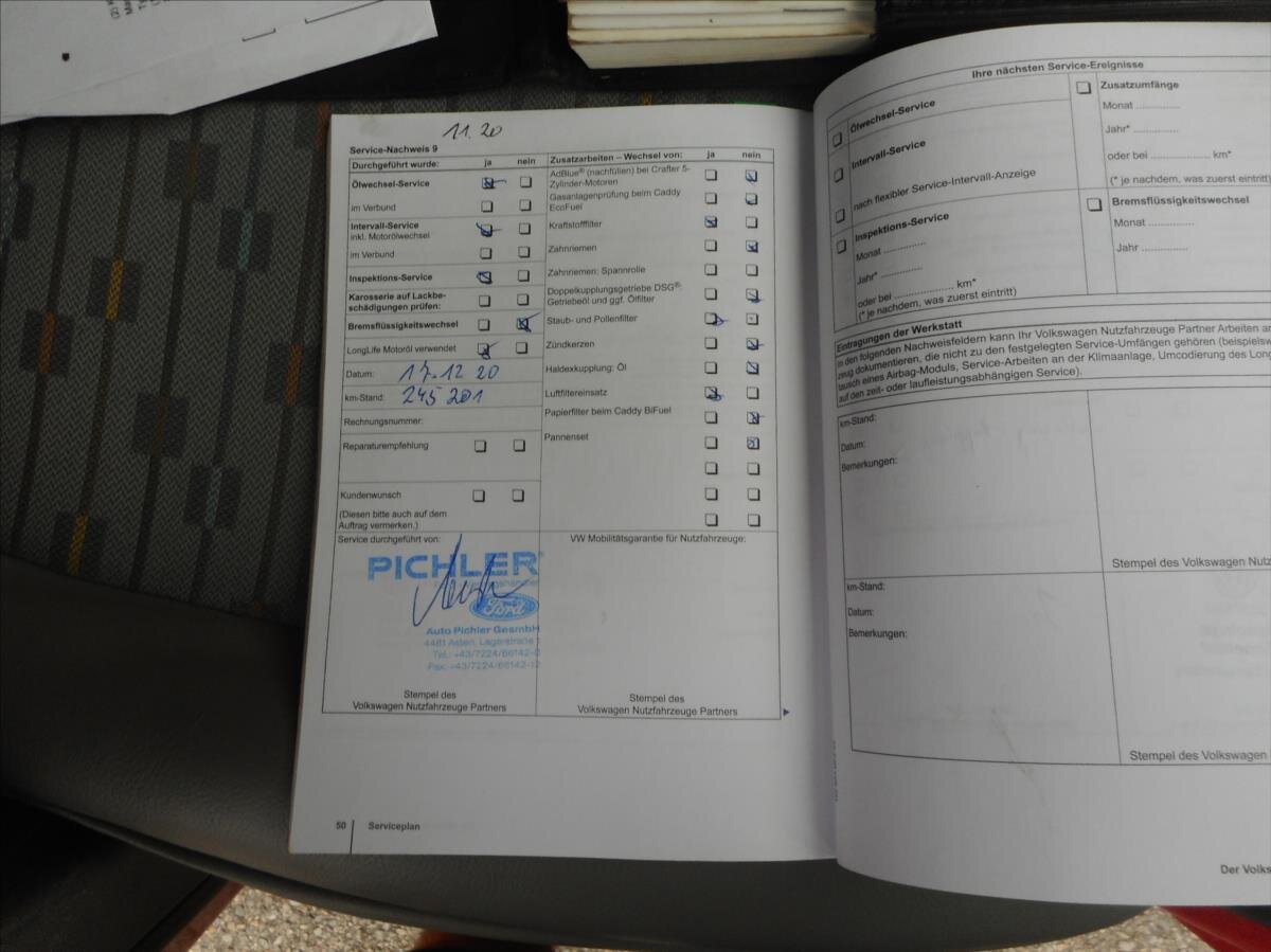 Volkswagen Transporter Valník 2,0 l 75 kw