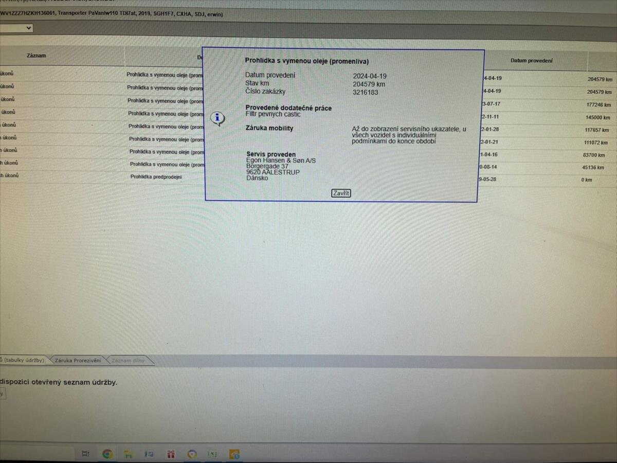 Volkswagen Transporter Kombi 2,0 l 110 kw