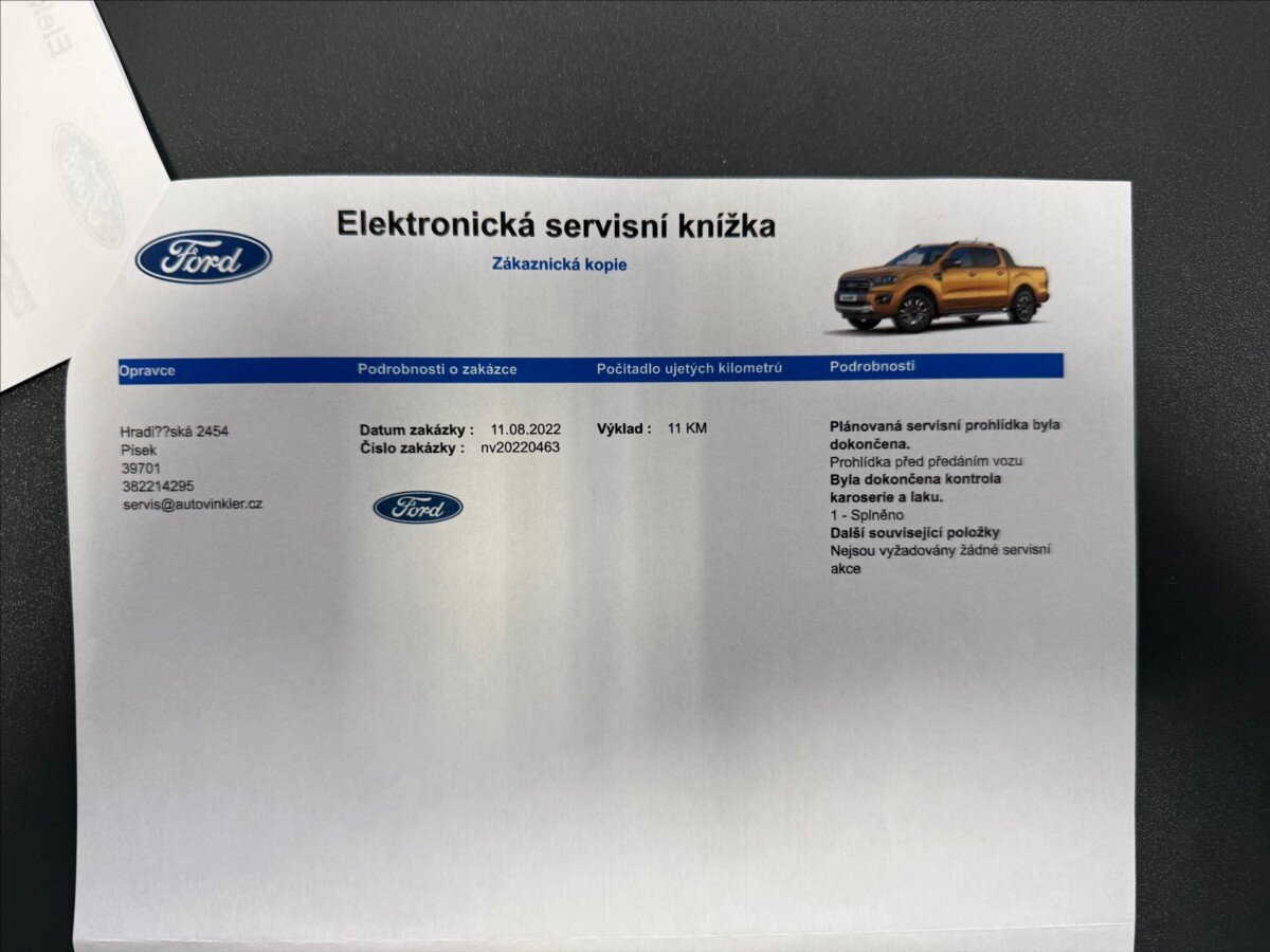 Ford Ranger Pick-up 2,0 l 157 kw