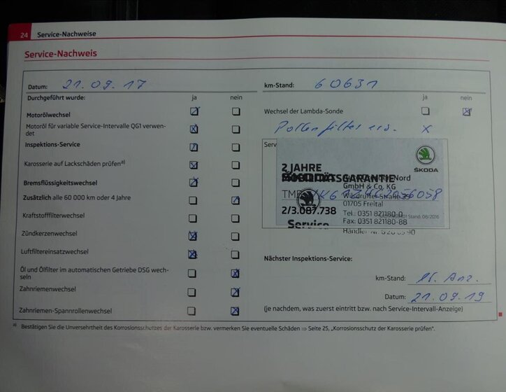 Škoda Octavia Kombi 1,8 l 112 kw