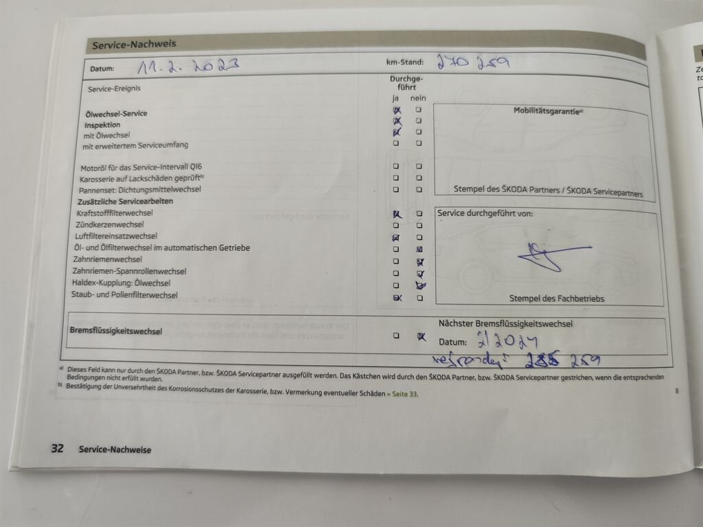 Škoda Superb Kombi 2,0 l 125 kw