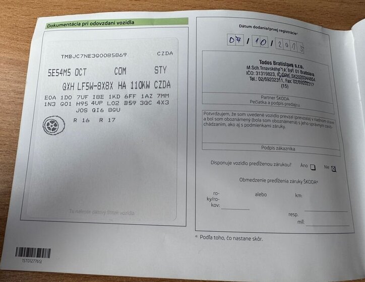 Škoda Octavia Kombi 1,4 l 110 kw