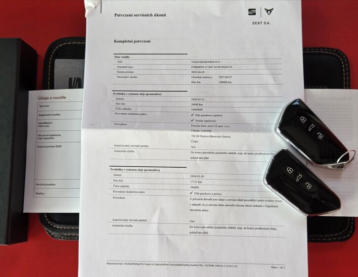 Cupra Formentor SUV / Terénní 2,0 l 140 kw