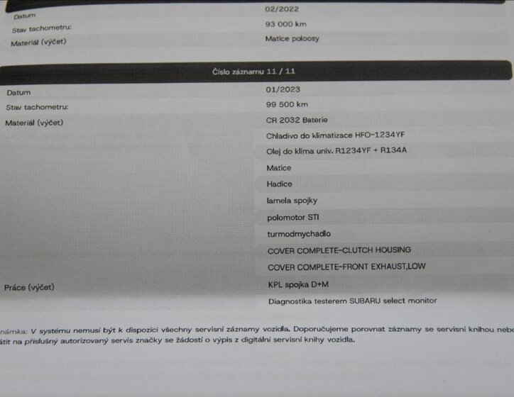 Subaru WRX STI Ostatní 2,5 l 221 kw