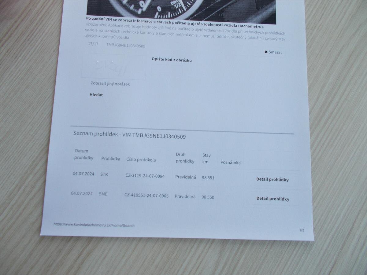 Škoda Octavia Kombi 1,6 l 85 kw