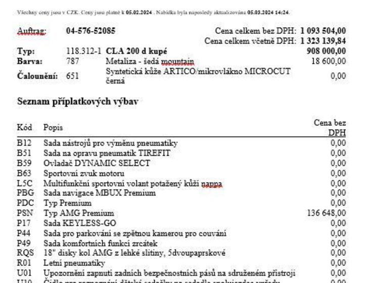 Mercedes-Benz CLA 18