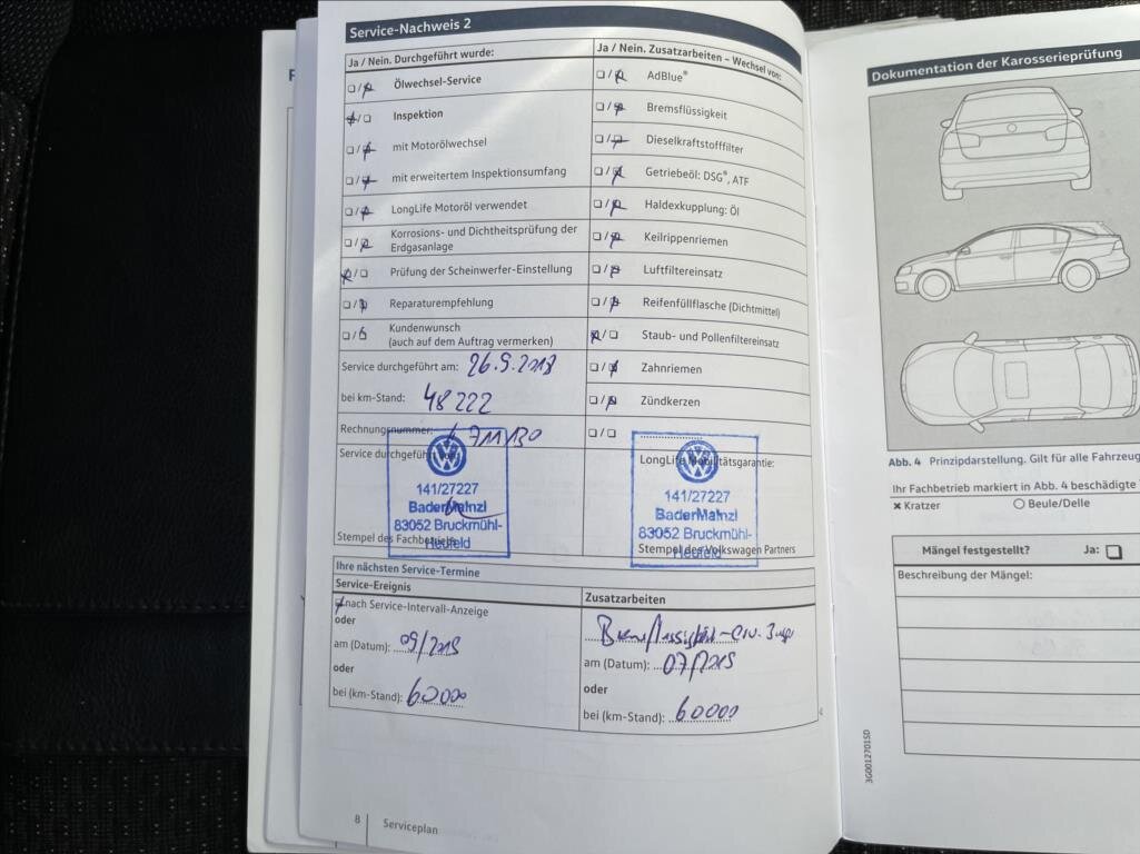 Volkswagen Touran MPV 2,0 l 110 kw