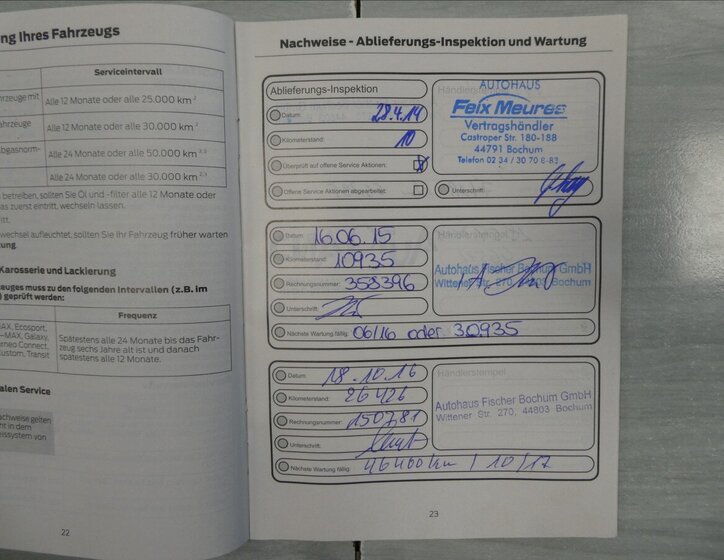 Ford B-MAX MPV 998,0 74 kw