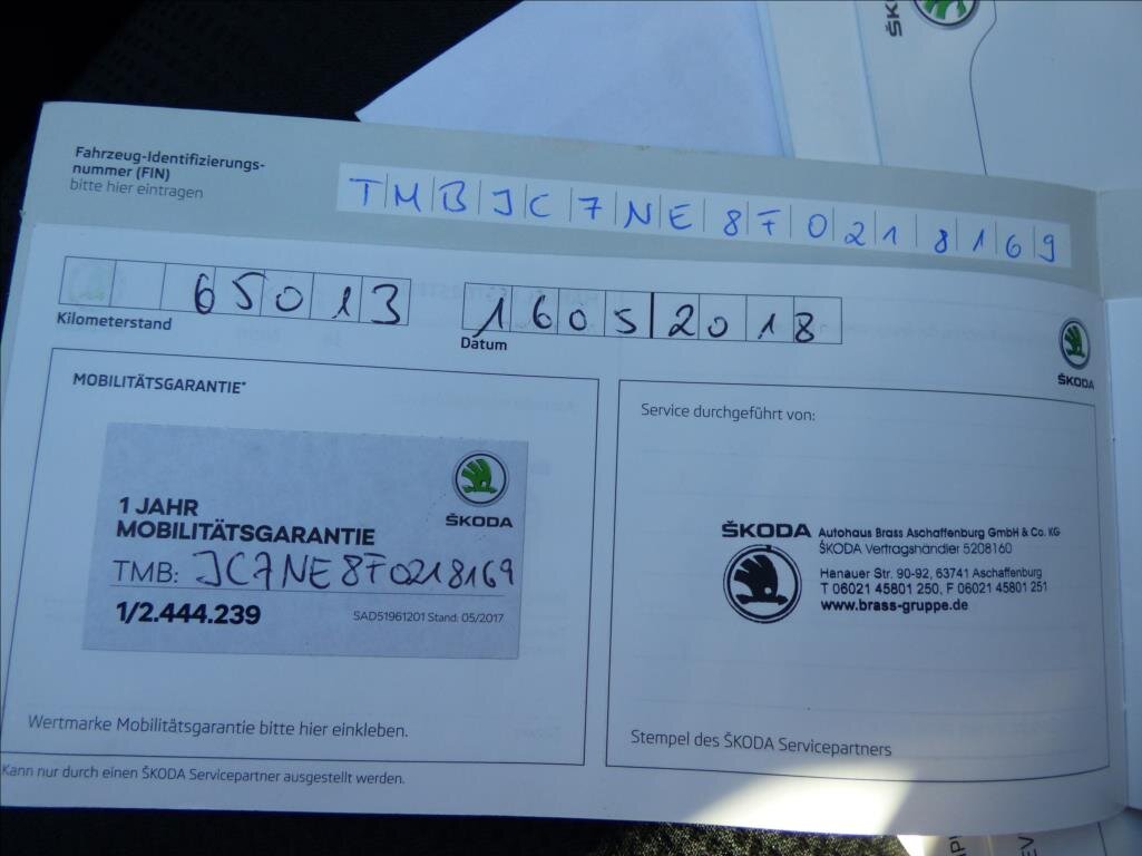 Škoda Octavia Kombi 1,4 l 103 kw