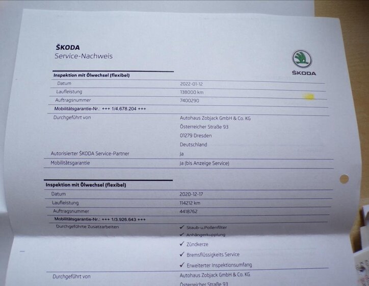 Škoda Yeti Kombi 1,4 l 92 kw