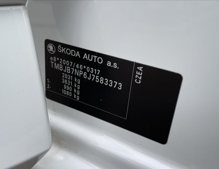 Škoda Superb Kombi 1,4 l 110 kw