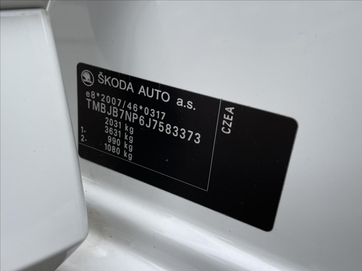 Škoda Superb Kombi 1,4 l 110 kw