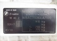 BMW Z3 Kabriolet 1,8 l 85 kw