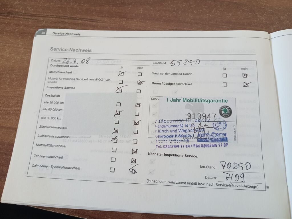 Škoda Fabia Kombi 1,4 l 55 kw