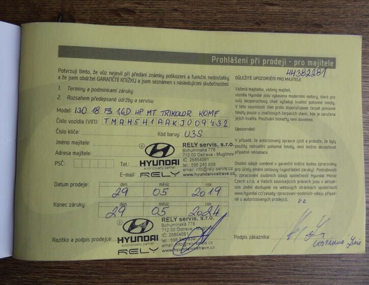 Hyundai i30 Liftback 1,6 l 100 kw
