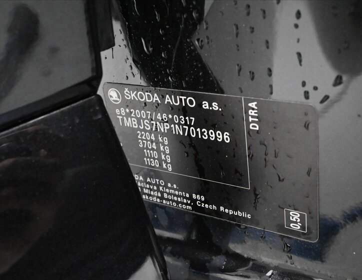 Škoda Superb Kombi 2,0 l 110 kw