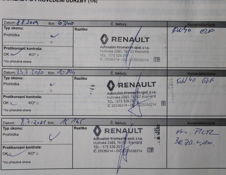 Renault Mégane Hatchback 1,6 l 84 kw