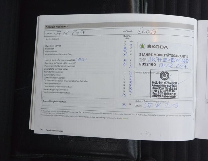 Škoda Octavia Kombi 2,0 l 135 kw