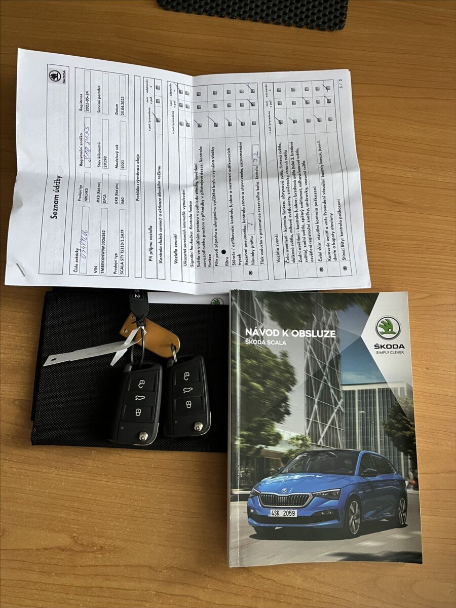 Škoda Scala Hatchback 1,5 l 110 kw