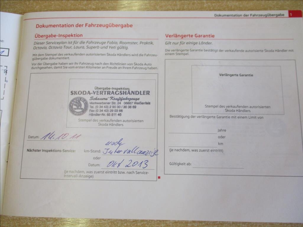 Škoda Fabia Kombi 1,2 l 63 kw