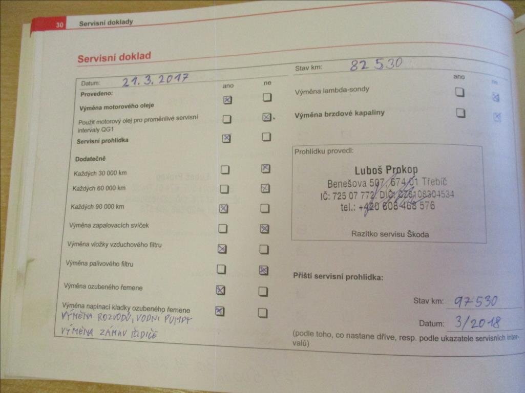 Škoda Octavia Kombi 1,6 l 75 kw