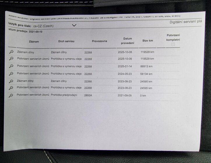 Volkswagen Passat Sedan / Limuzína 2,0 l 147 kw