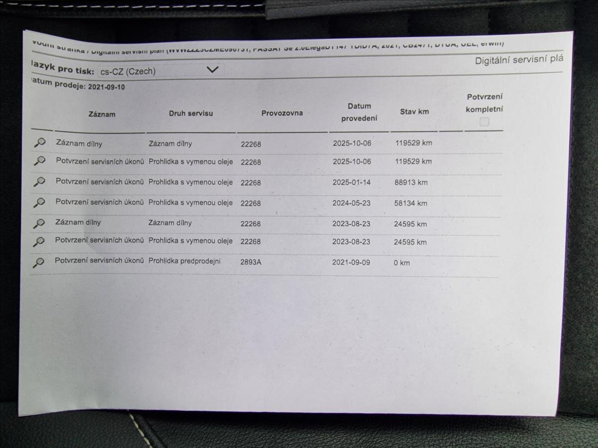 Volkswagen Passat Sedan / Limuzína 2,0 l 147 kw