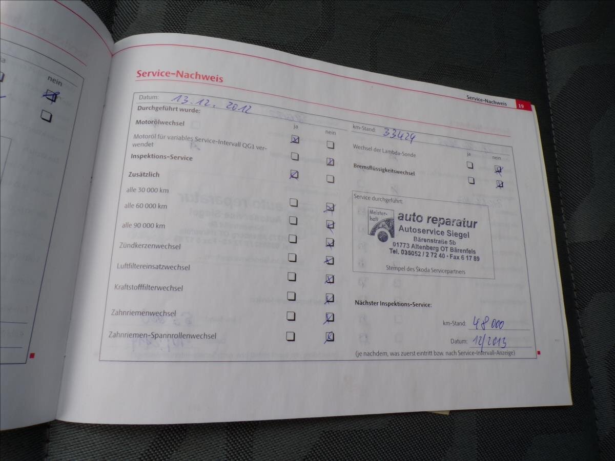 Škoda Fabia Hatchback 1,2 l 51 kw