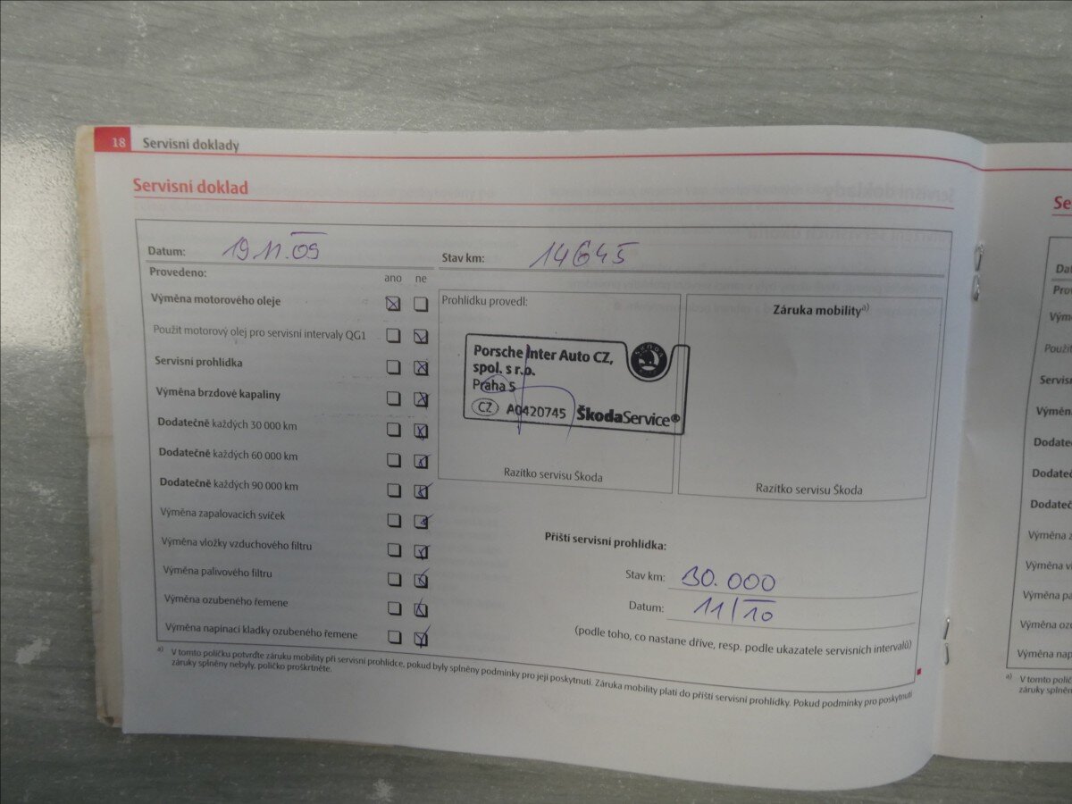 Škoda Fabia Kombi 1,4 l 51 kw