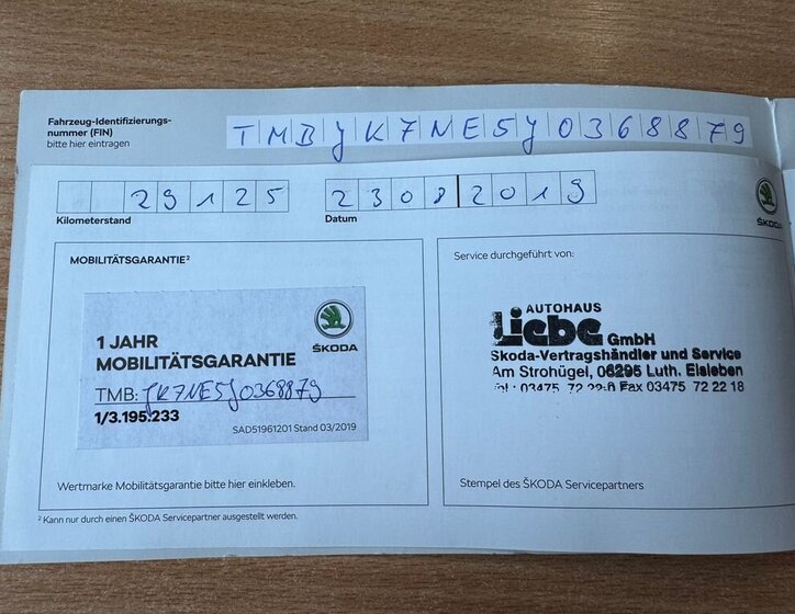 Škoda Octavia Kombi 2,0 l 135 kw