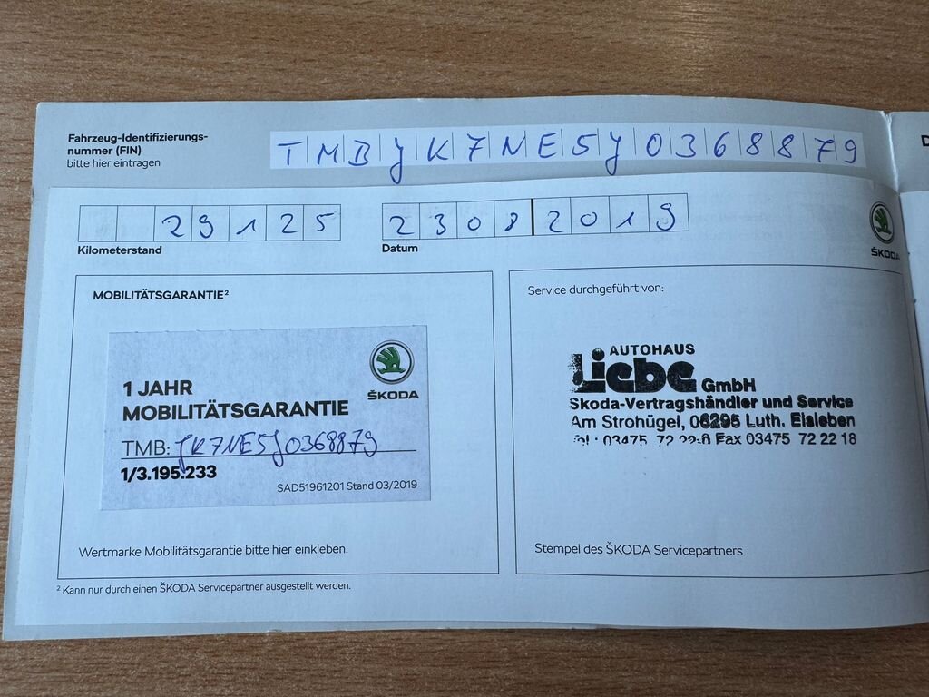 Škoda Octavia Kombi 2,0 l 135 kw