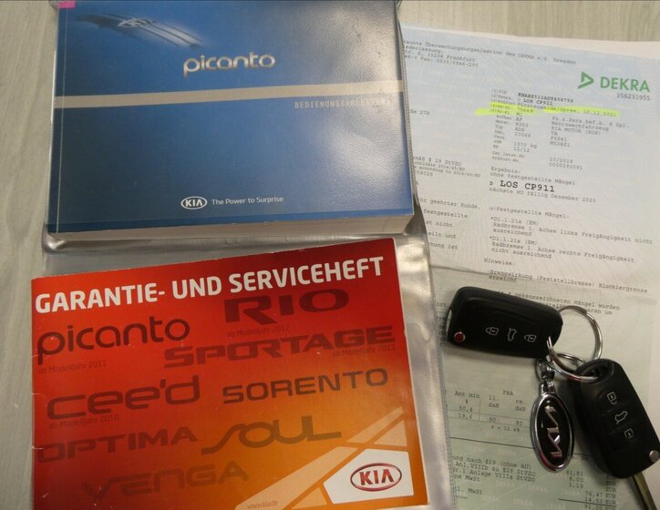 KIA Picanto Hatchback 1,2 l 63 kw