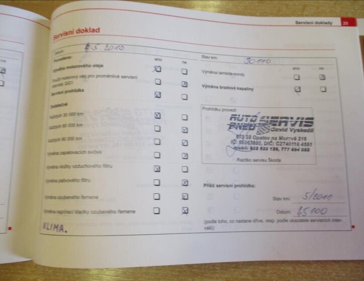 Škoda Octavia Kombi 1,6 l 75 kw