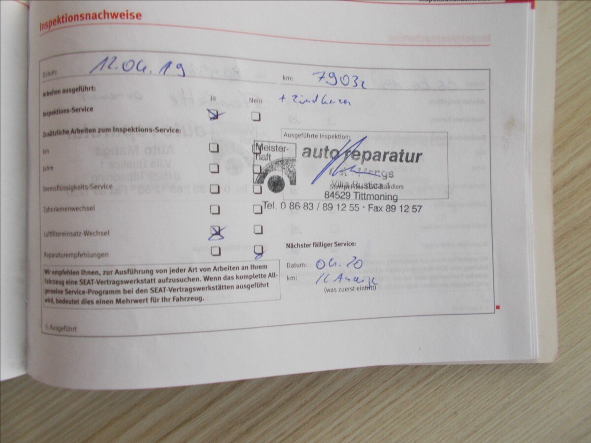 Seat Leon Hatchback 1,4 l 92 kw