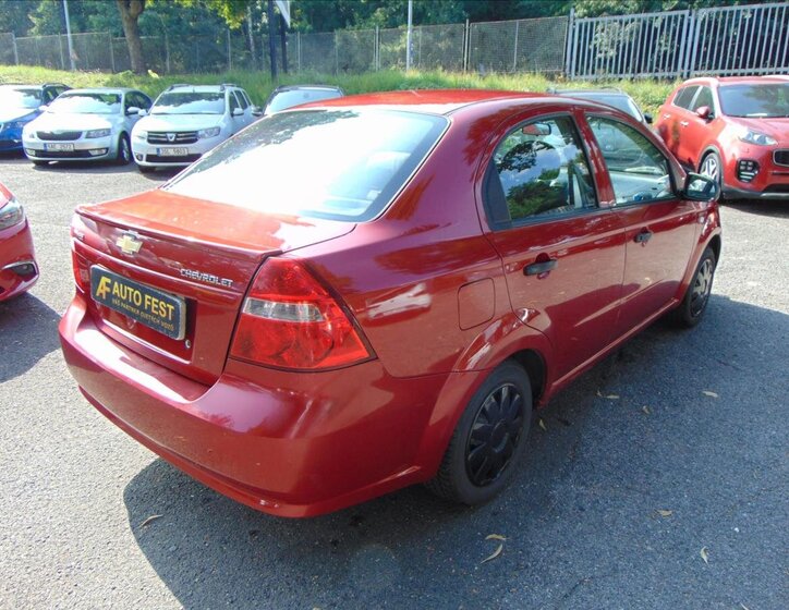 Chevrolet Aveo Sedan 1,2 l 62 kw