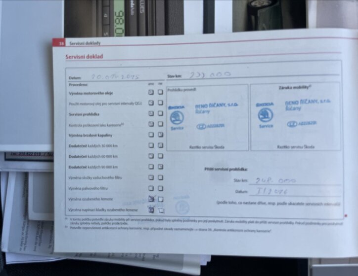 Škoda Octavia Sedan / Limuzína 1,9 l 77 kw