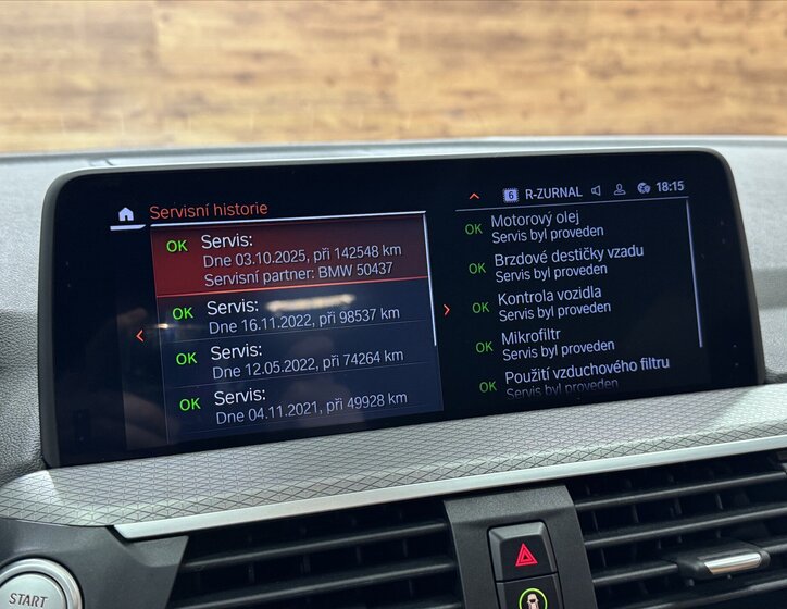 BMW X4 SUV 3,0 l 195 kw